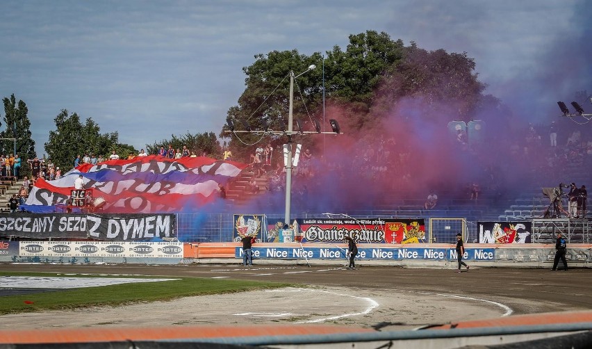 03.08.2019 gdansk. stadion im.  zbigniewa podlewskiego. nice...