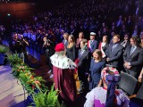 Katowickie uczelnie otwarły nowy rok akademicki. Śpiew dłoni, przemarsz rektorów i promocja nauki