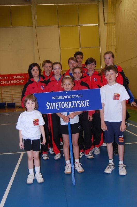 W kadrze woj. świętokrzyskiego znalazło się dziewięciu badmintonistów Orlicza Suchedniów.