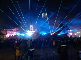 Sandomierz powitał Nowy Rok niezwykłymi pokazami laserowymi (NOWE ZDJĘCIA, WIDEO)