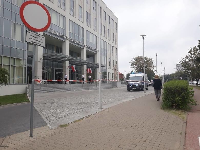 Fałszywy alarm bombowy w Sądzie Okręgowym w Radomiu.