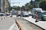 Poznań: Rozpoczął się remont na ul. Królowej Jadwigi. Kierowcy narzekają na korki