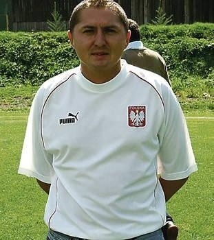 Paweł Podczerwiński pracuje teraz w IV-ligowym Hutniku Warszawa Fot. Maciej Zubek