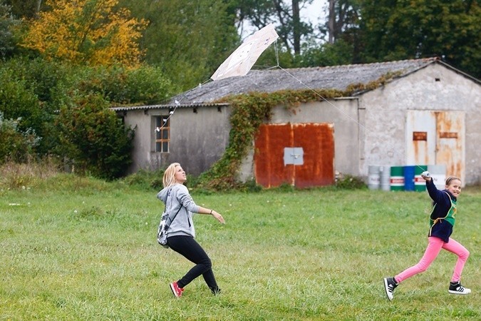 Święto Latawca na lotnisku w Dąbiu [zdjęcia]