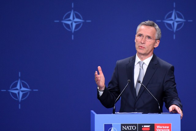 Sekretarz generalny NATO Jens Stoltenberg