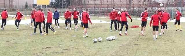 Trening Korony Kielce