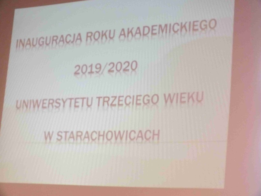  Nowy rok akademicki Starachowickiego Uniwersytetu Trzeciego Wieku