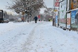 Kielce w okowach śniegu i lodu. Uwaga! Bardzo ślisko na drogach i chodnikach. Zobaczcie zdjęcia 