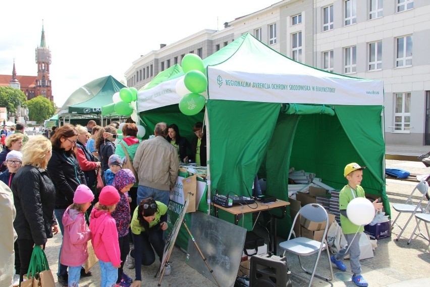 Białystok. Festyn Ekologiczny na Rynku Kościuszki (zdjęcia)