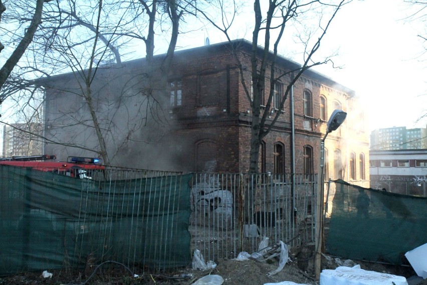 Pożar domu socjalnego dla mężczyzn przy Obornickiej
