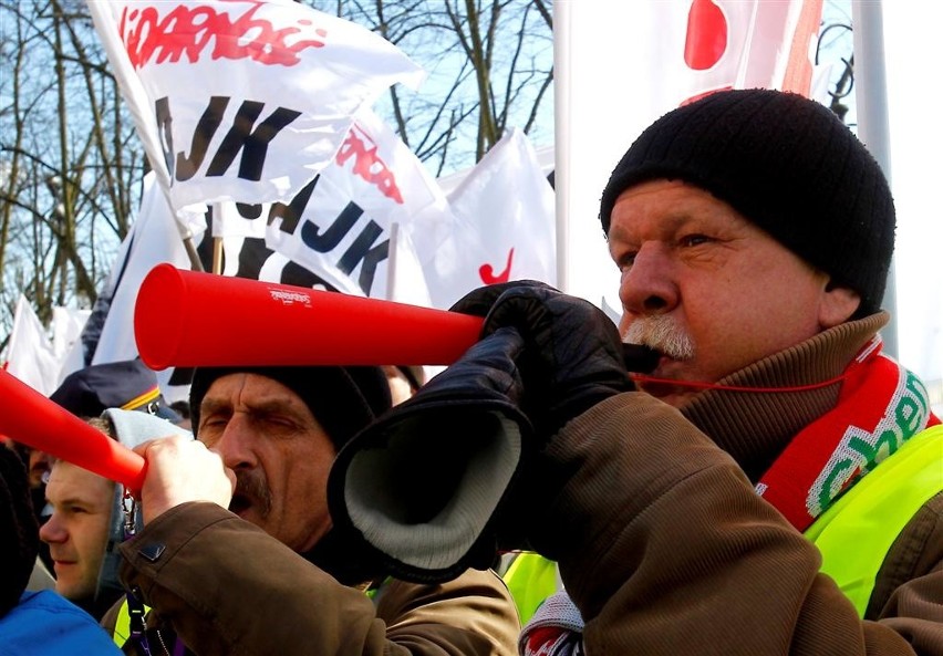 Pikieta Solidarności w Szczecinie