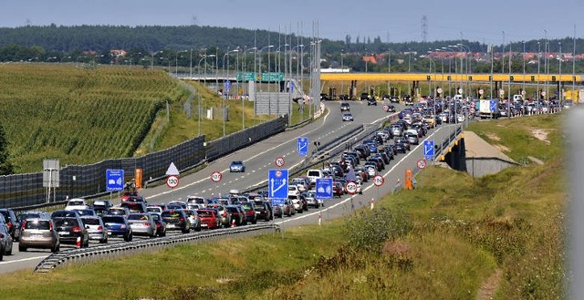 Na szczęście na autostradzie A1 nie powtórzyła się sytuacja z soboty