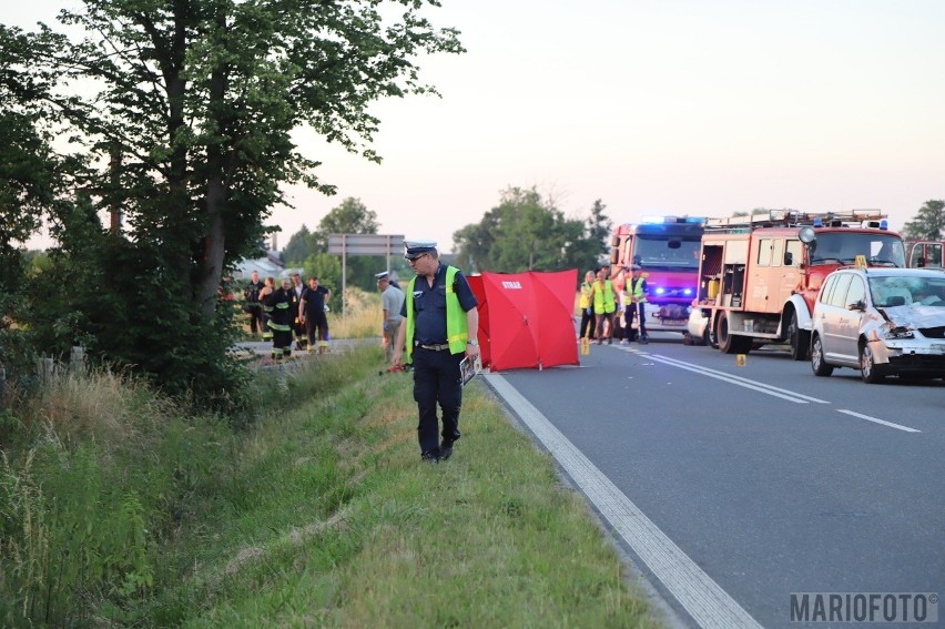 Wypadek w Ligocie Prószkowskiej. Nastoletni motorowerzysta...