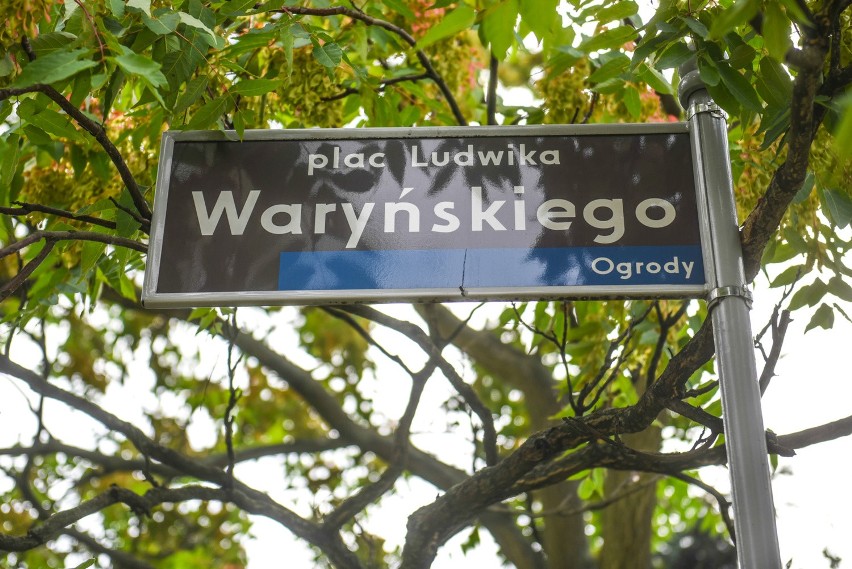 Ogrody: Mieszkańcy nie chcą zmiany nazwy placu Waryńskiego