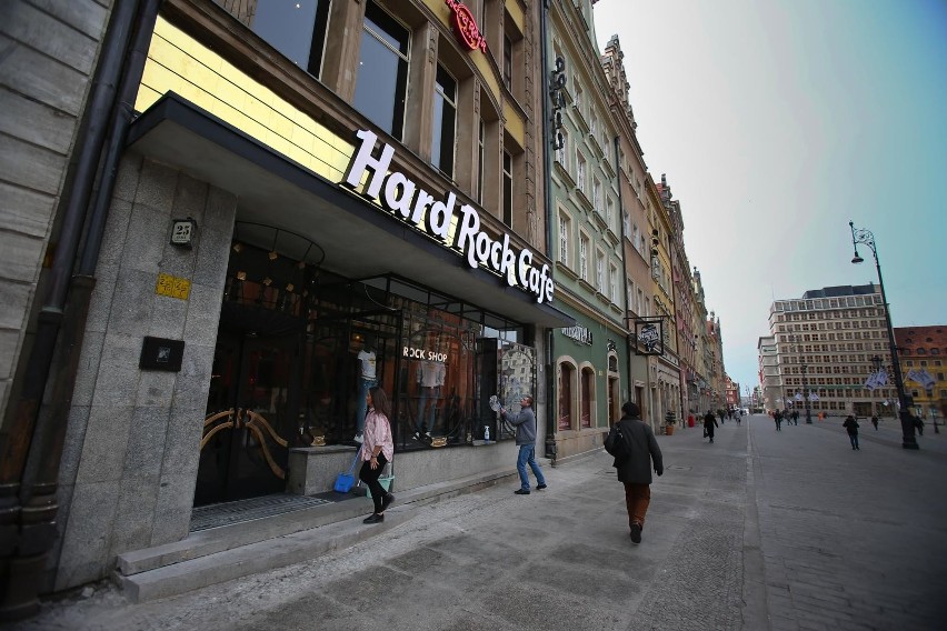 Hard Rock Cafe przy Rynku we Wrocławiu