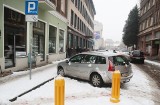 Zaśnieżona Strefa Płatnego Parkowania w Szczecinie, ale płacić trzeba   