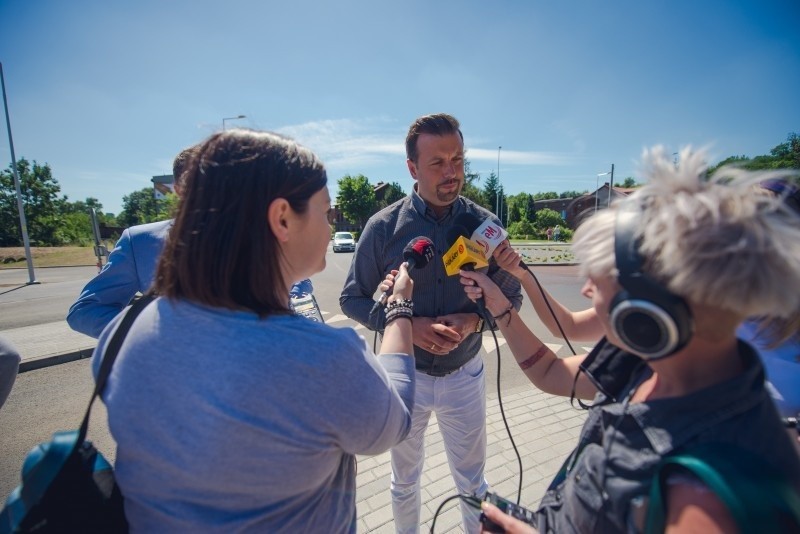 Otwarcie nowego łącznika drogowego w Siemianowicach...