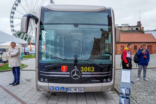 Na gdańskie ulice w niedzielę, 19.09.2021 r. wyjechał elektryczny autobus przegubowy marki Mercedes-Benz eCitaro G