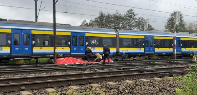 Śmiertelne potrącenie na torach w Rumi 6.11.2019