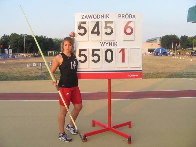 Maria Andrejczyk - Najpopularniejszy Uczeń - Sportowiec 2013