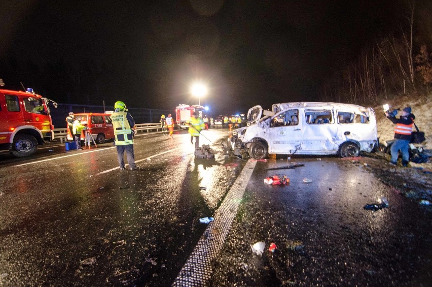Tragiczny wypadek busa z Radomia w Niemczech