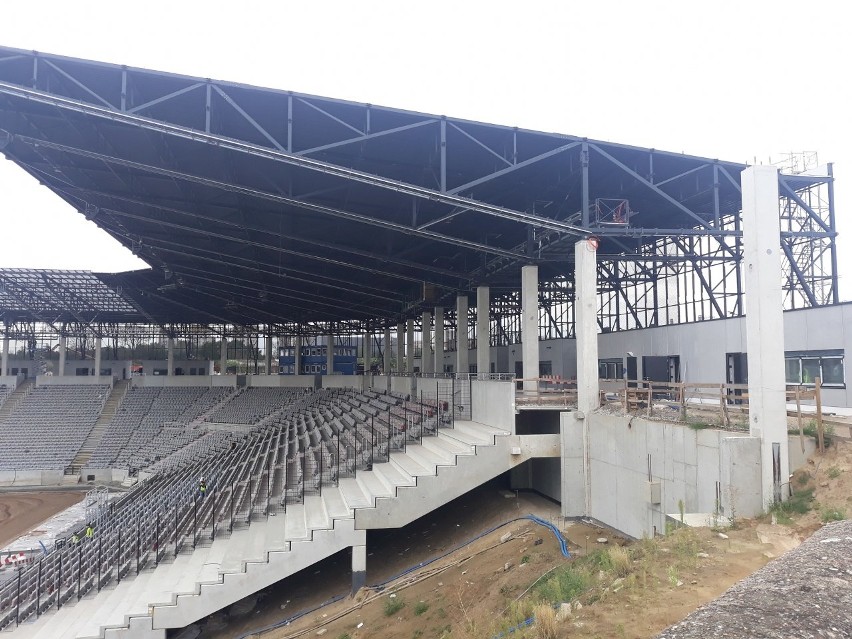 Stadion Pogoni - stan na 28-29 sierpnia 2020