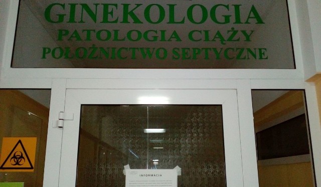 Oddział ginekologiczny włoszczowskiego szpitala nie funkcjonuje od 23 kwietnia.