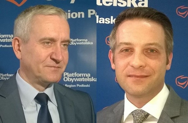Robert Tyszkiewicz i Tomasz Cimoszewicz, który zasilił szeregi PO zapowiadają, że będą pracować na rzecz mniejszości narodowych.