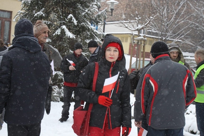 Marsz w Obronie Demokracji i Wolności Mediów w Sosnowcu