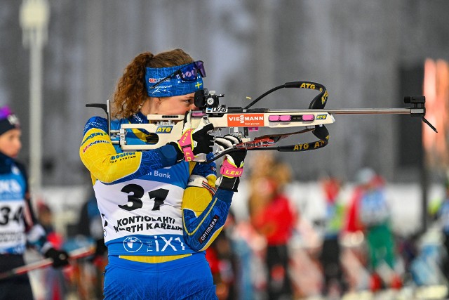Szwedka Hanna Oeberg powinna być jedną z wiodących postaci podczas sobotniego sprintu w Kontiolahti