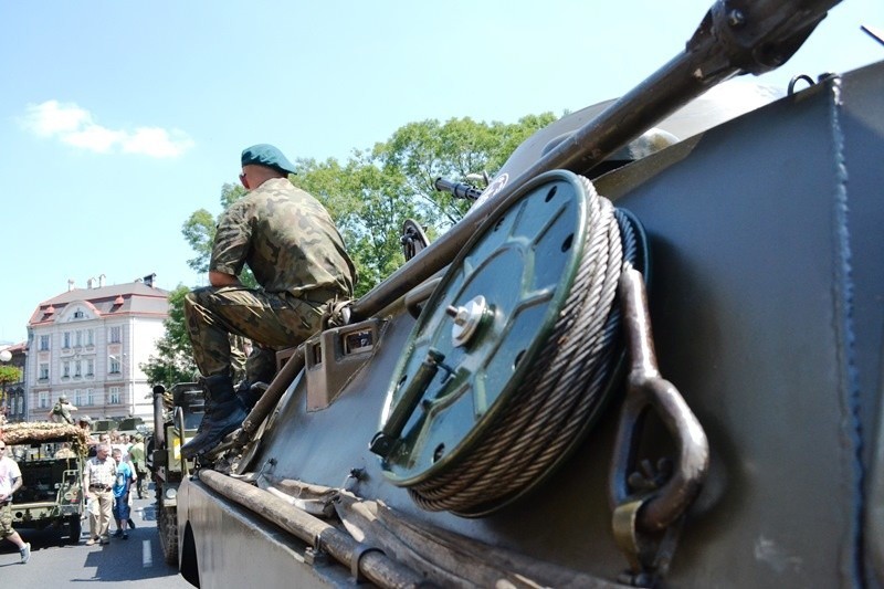 Operacja Południe 2015: Wozy militarne w centrum Bielska-Białej [ZDJĘCIA]