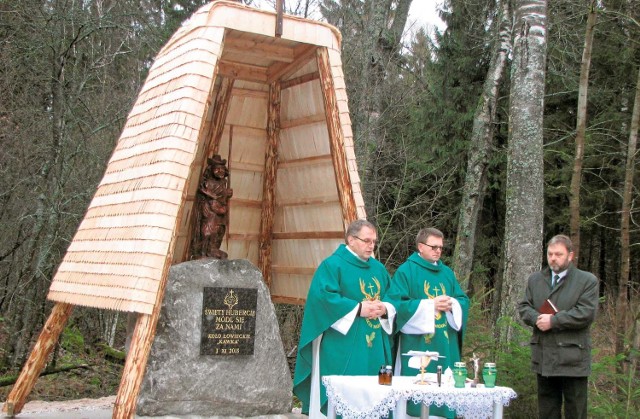 Kapliczka myśliwych w m. Dzierwany