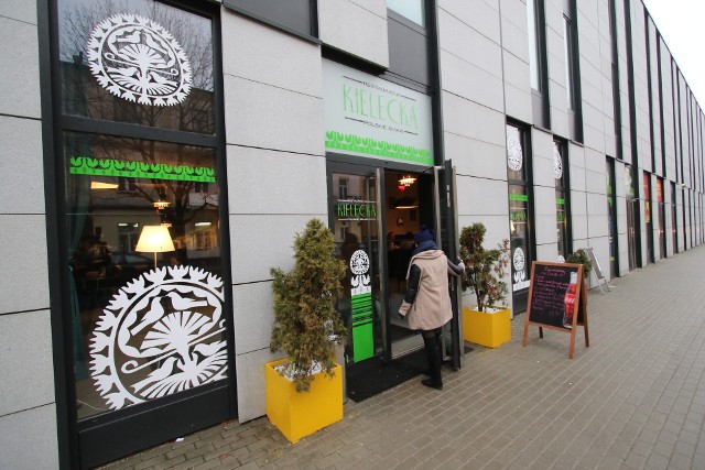 Restauracja Kielecka w nowej lokalizacji, przy ulicy Stefana Żeromskiego 12