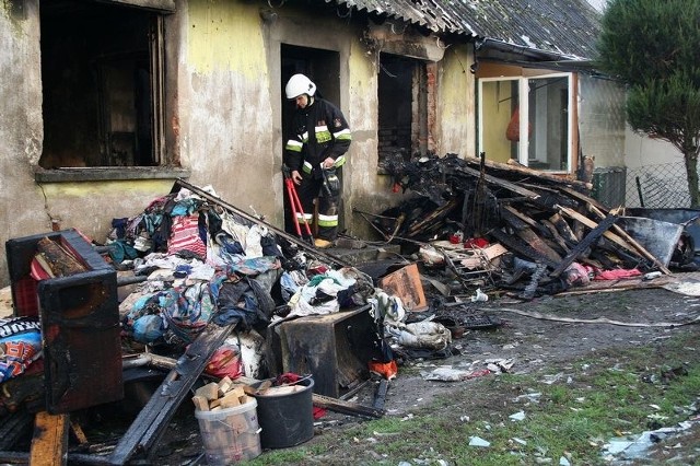 Gaz wybuchł w jednym z domów w Łaszewie (powiat świecki)