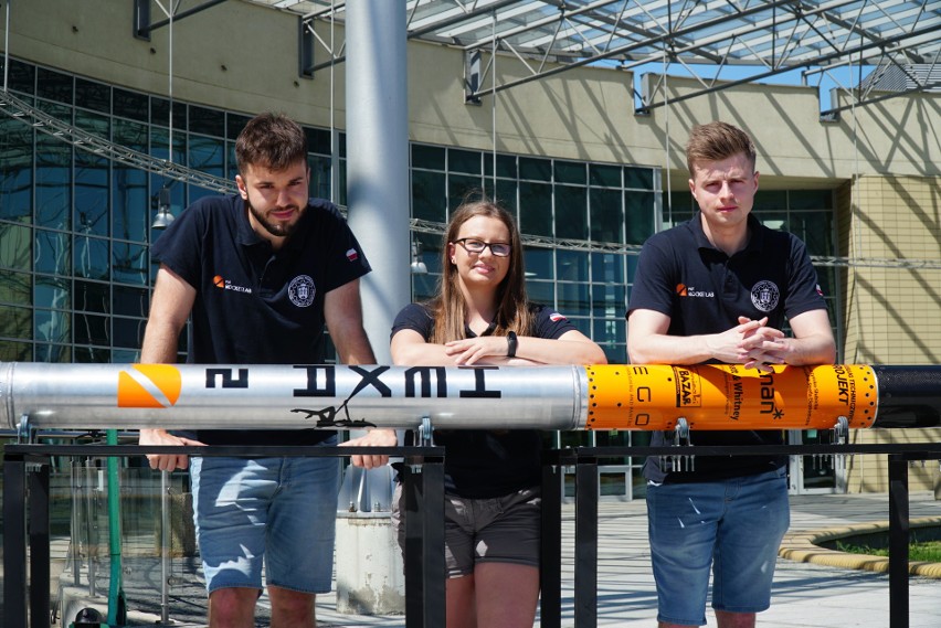 Studenci Politechniki Poznańskiej, tworzący PUT Rocketlab,...