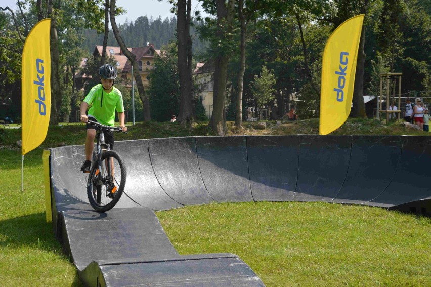 Zakopane. Tor pumptrackowy dla każdego chętnego rowerzysty [ZDJĘCIA]