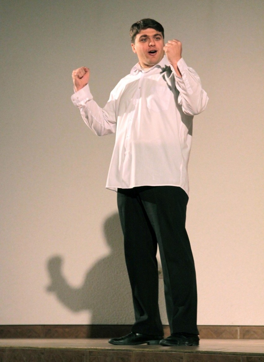 W spektaklu ”Wiara” wystąpił alumn Krzysztof Kołtunowicz.