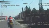 Pościg za motocyklistą. 16 mandatów na kwotę 7 tys. zł [VIDEO]