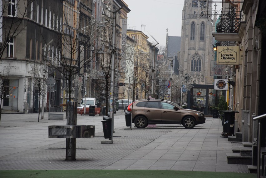 Ulice Mariacka i Mielęckiego w Katowicach