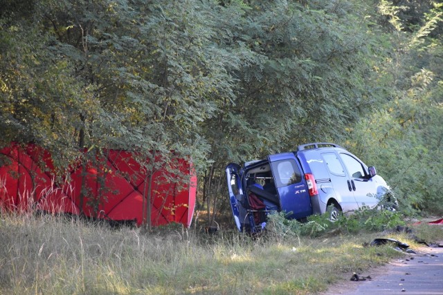 Śmiertelny wypadek w Bogusławicach. Nie żyje 59-letni kierowca.