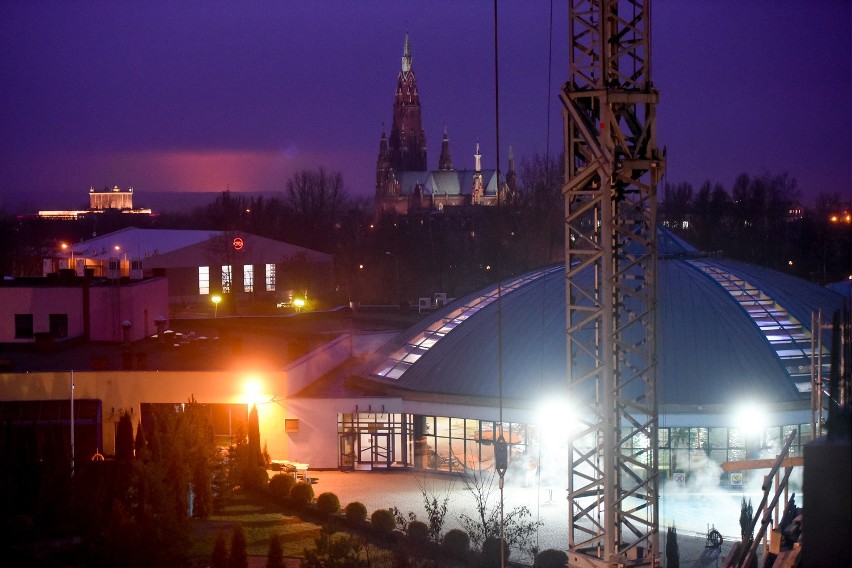 Budowa hotelu Holiday Inn w Dąbrowie Górniczej