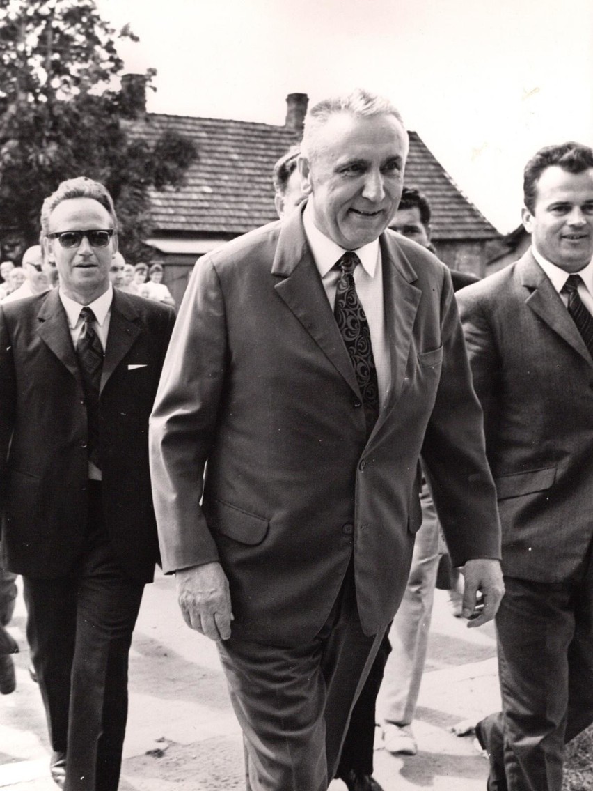 Edward Gierek z wizytą w Miastkowie. 17 lipca 1972 r.