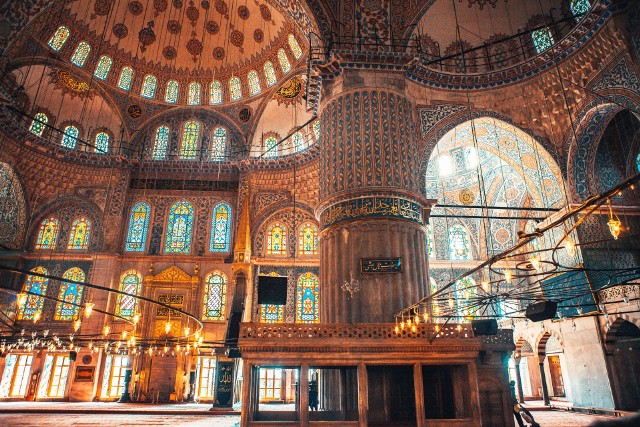Meczety Stambułu są wyjątkowo piękne.