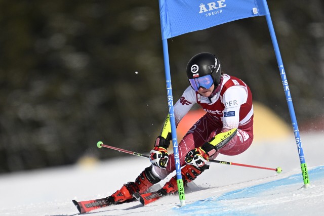 Maryna Gąsienica-Daniel zajęła 9. miejsce w slalomie gigancie w Are