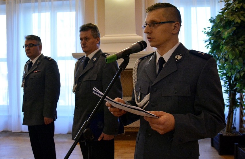 Ślubowanie nowych policjantów w Lublinie