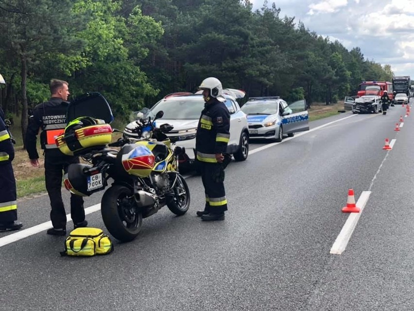 Dziś (2 lipca) około godziny 10 na drodze krajowej nr 10 pod...