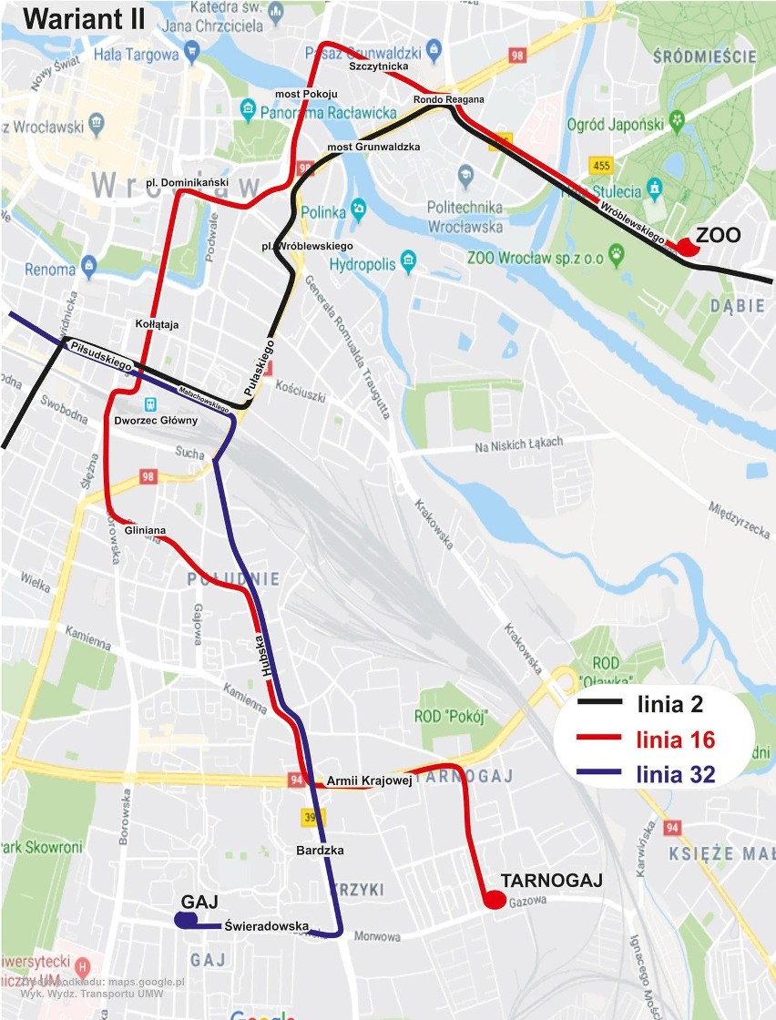 Wraca tramwaj linii 16. Już wiadomo którędy pojedzie