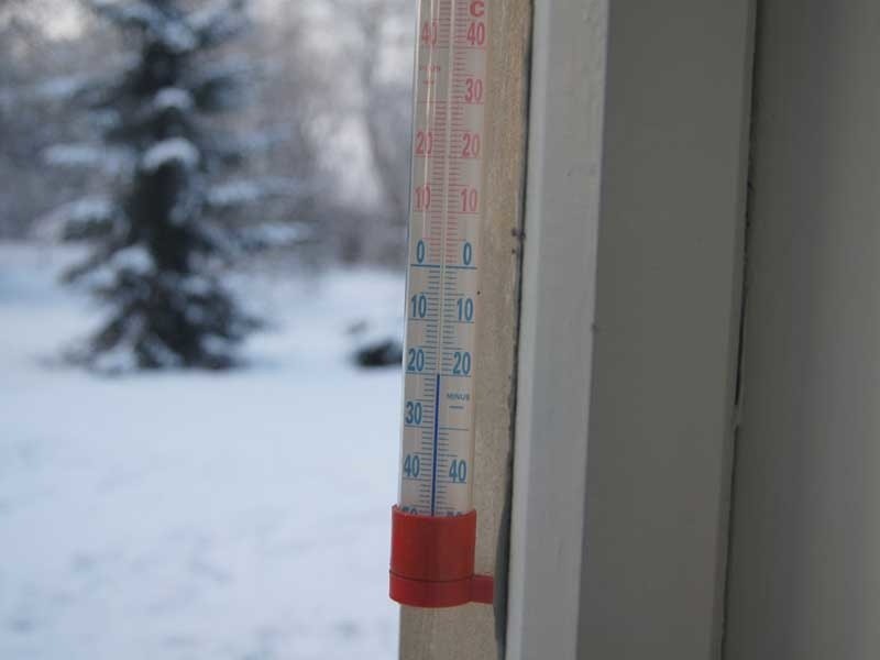 Niedzielna temperatura w Skibnie