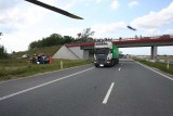 Wypadek na autostradzie pod Włocławkiem