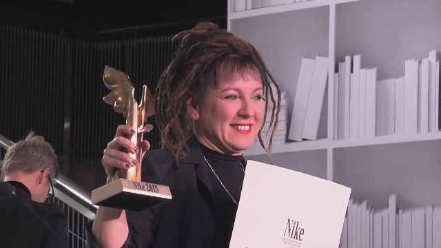 Olga Tokarczuk laureatką Nagrody Literackiej Nike 2015.